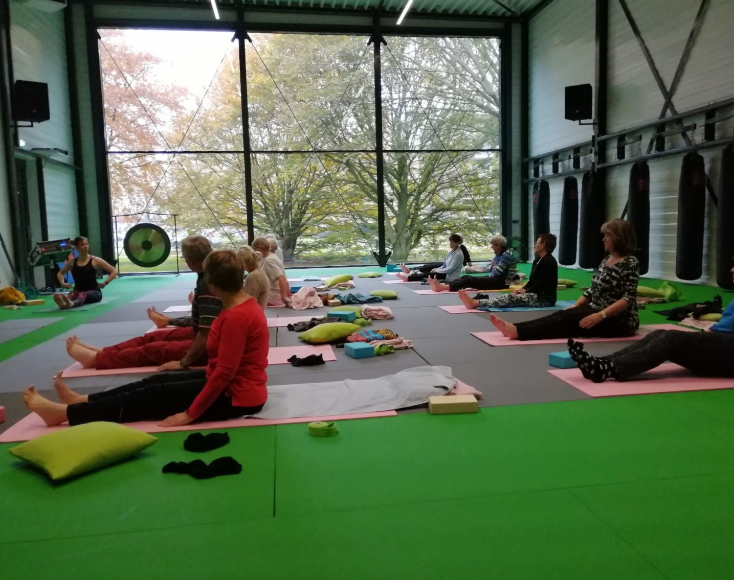 Ontspannende yoga-workshop